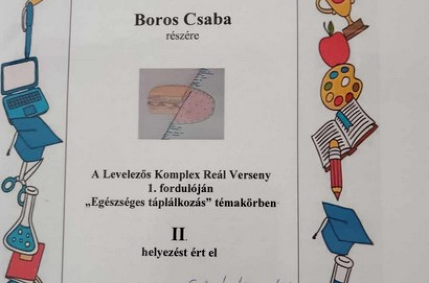 Egészséges táplálkozásban jeleskedtek Rábacsécsényben